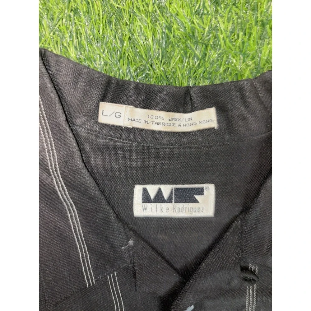 Vintage 90s Wilke Rodriguez Button Down Shirt Men's: L